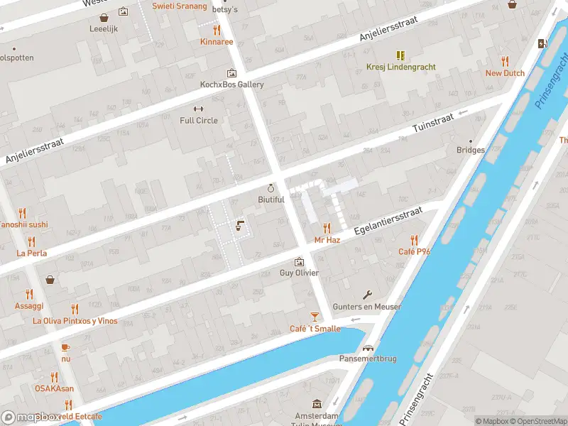 Ambulance met grote spoed naar de Eerste Egelantiersdwarsstraat in Amsterdam
