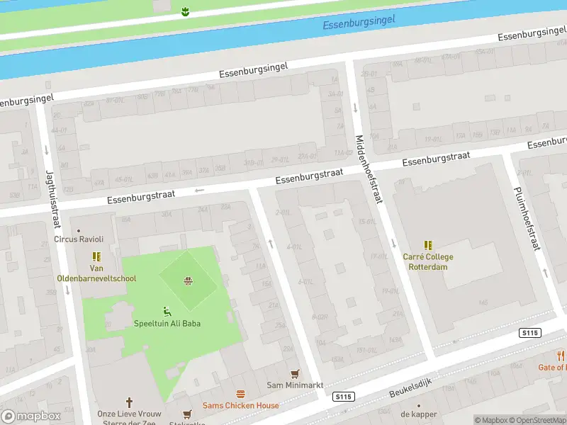 112 melding Ambulance met grote spoed naar de Veelzigtstraat in Rotterdam