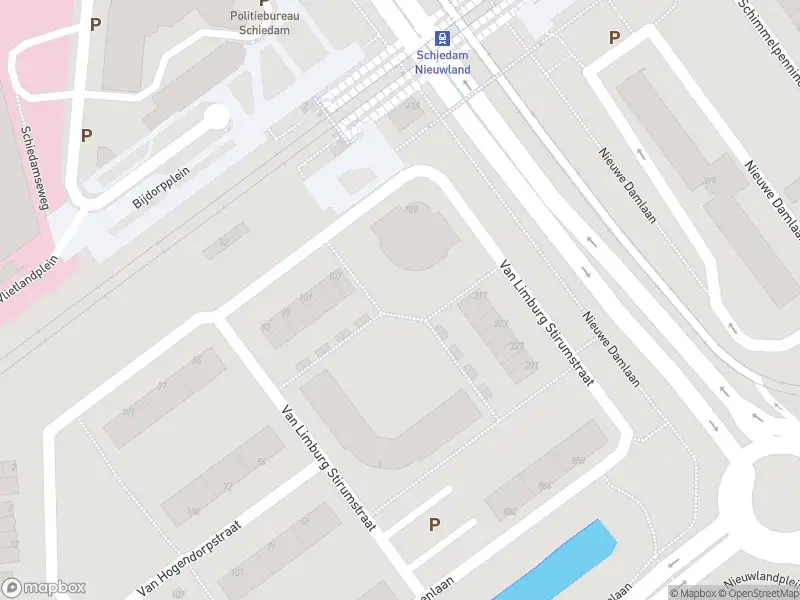 Ambulance met grote spoed naar de Van Limburg Stirumstraat in Schiedam