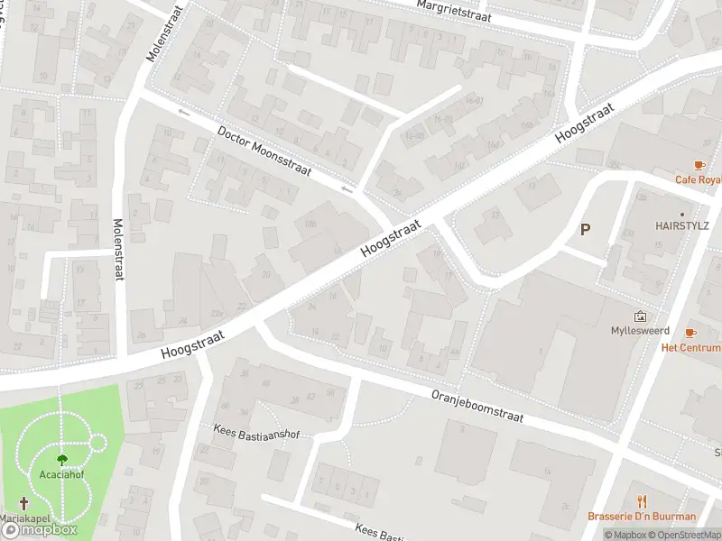 Politie naar de Hoogstraat in Mill vanwege ongeval met letsel