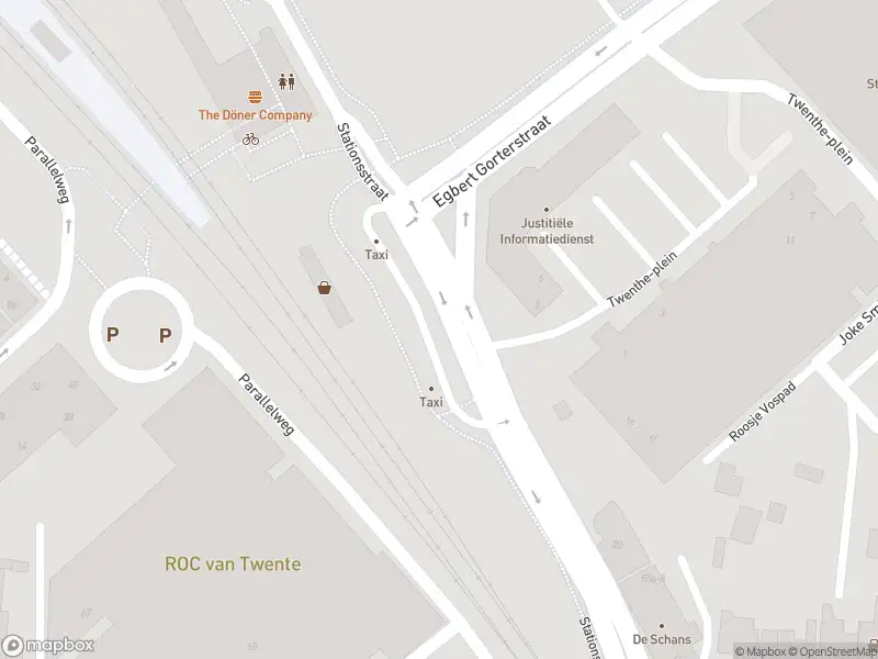 Brandweer met gepaste spoed naar de Stationsplein in Almelo