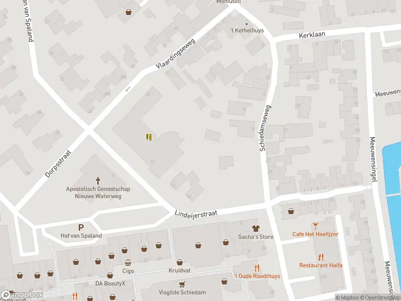 Ambulance met gepaste spoed naar de Hof van Spaland in Schiedam