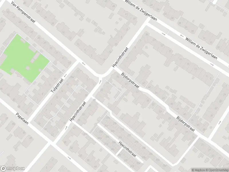 Ambulance met gepaste spoed naar de Van Kempenstraat in Voorschoten