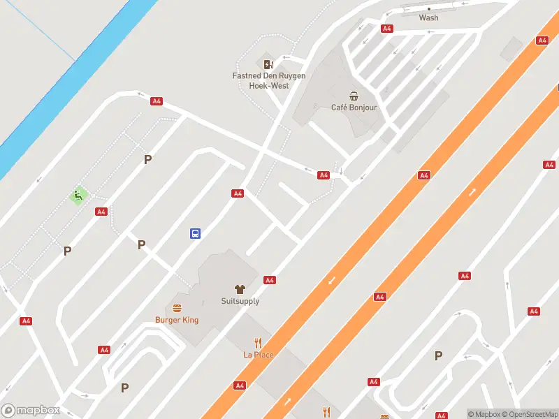 Ambulance naar de Rijksweg A4 in Hoofddorp
