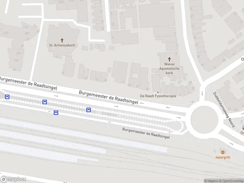 Ambulance met gepaste spoed naar de Burgemeester de Raadtsingel in Dordrecht