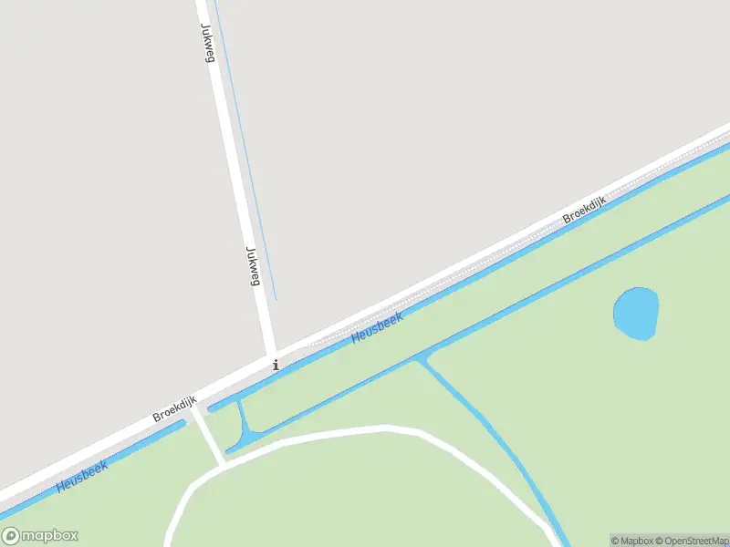 Politie naar de Broekdijk in Elburg