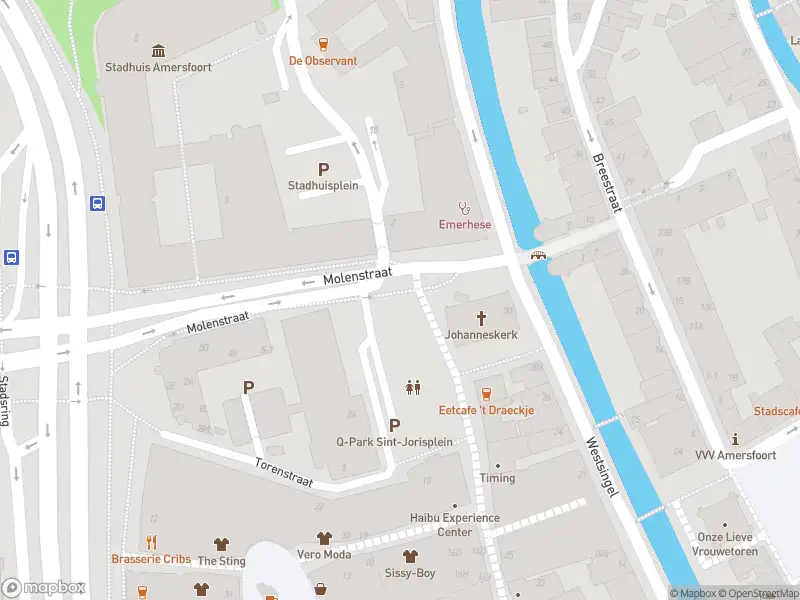 Brandweer met gepaste spoed naar de Torenstraat in Amersfoort vanwege een liftopsluiting