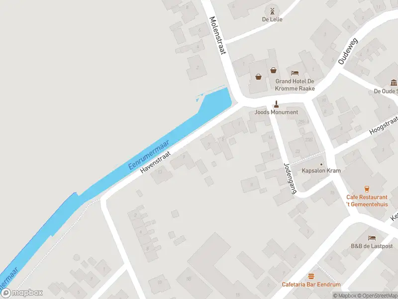 Brandweer met gepaste spoed naar de Havenstraat in Eenrum