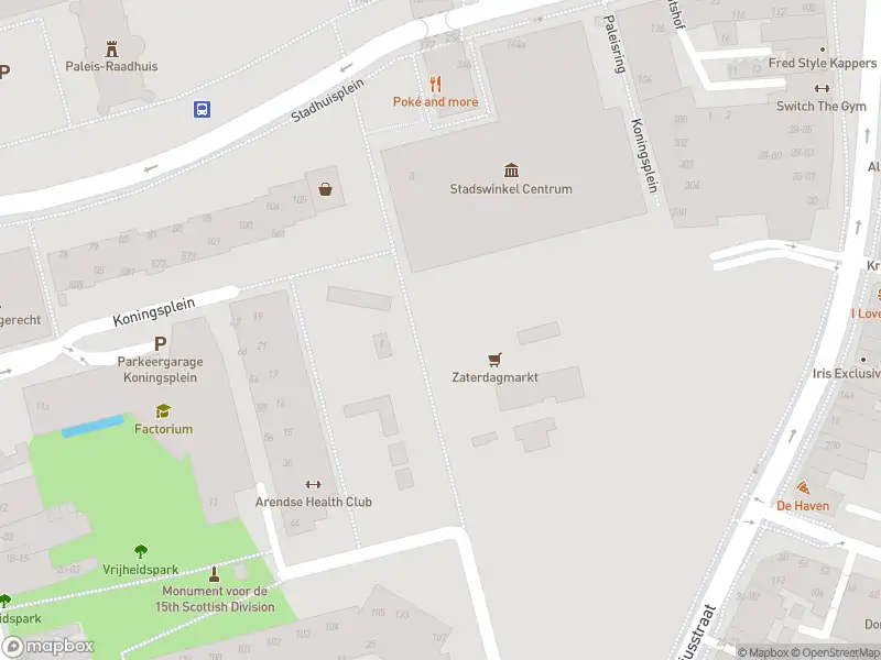 Overlastmelding Koningsplein in Tilburg