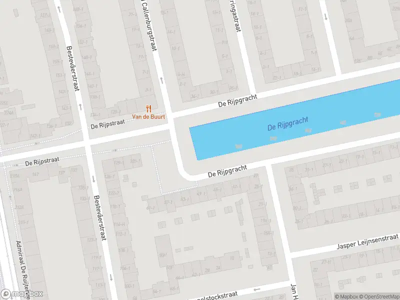 Ambulance met grote spoed naar de De Rijpgracht in Amsterdam