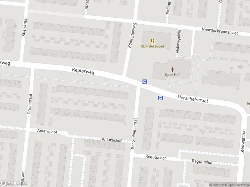 Ambulance met grote spoed naar de Keplerweg in Dordrecht