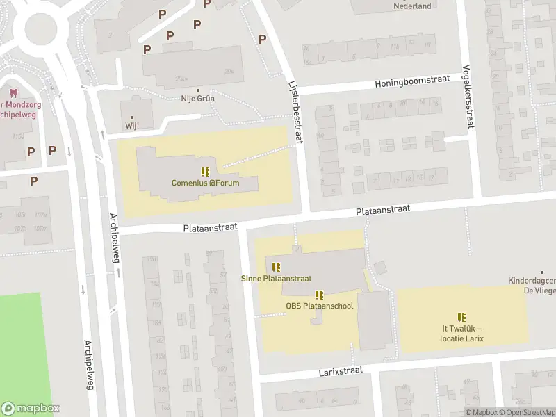 112 melding Brandweer met gepaste spoed naar de Plataanstraat in Leeuwarden vanwege een buitenbrand