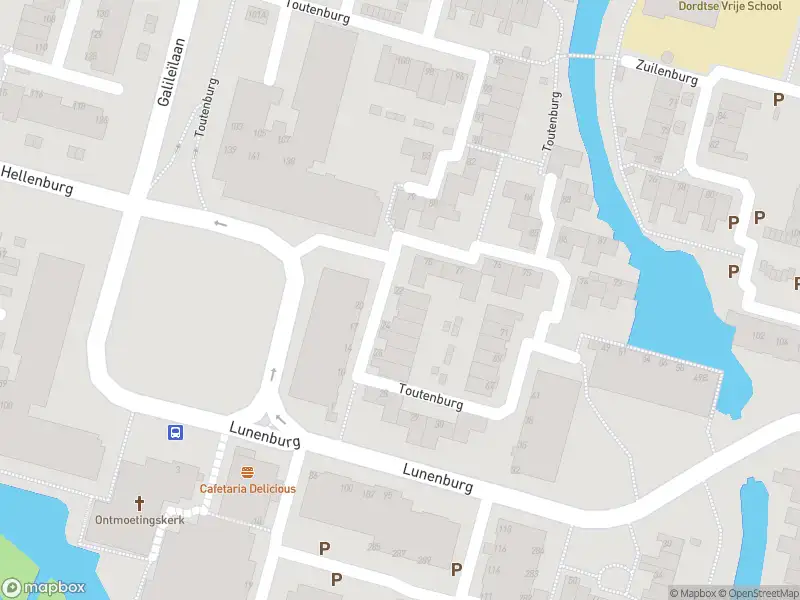 Ambulance met grote spoed naar de Toutenburg in Dordrecht