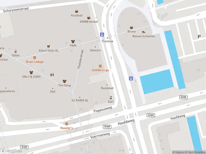 Ambulance met gepaste spoed naar de Kleine Beer in Rotterdam