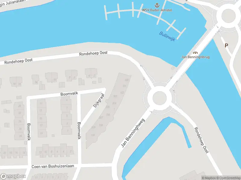 Ambulance met grote spoed naar de Dijkgraaf in Ouderkerk aan de Amstel