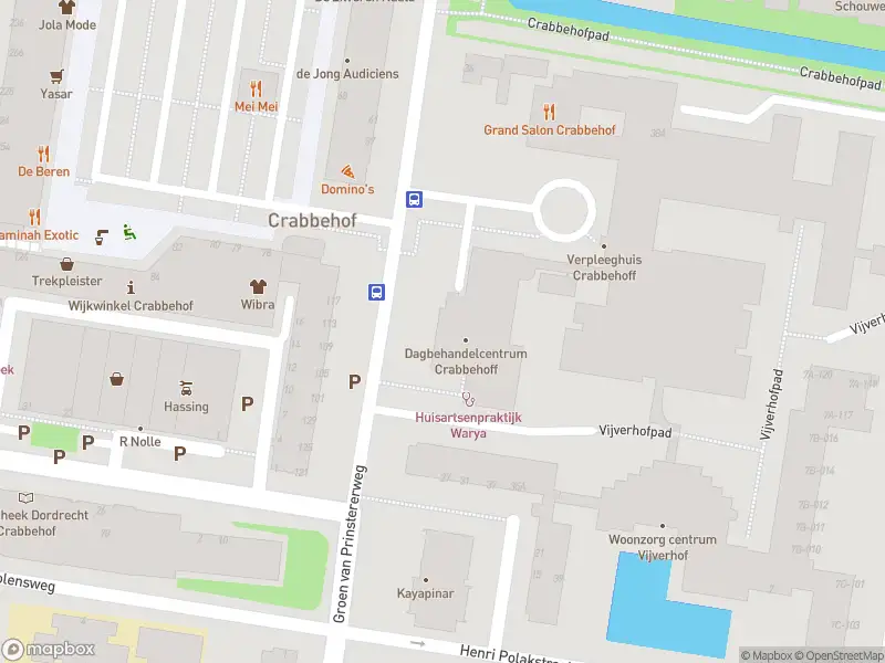 Ambulance met grote spoed naar de Groen van Prinstererweg in Dordrecht