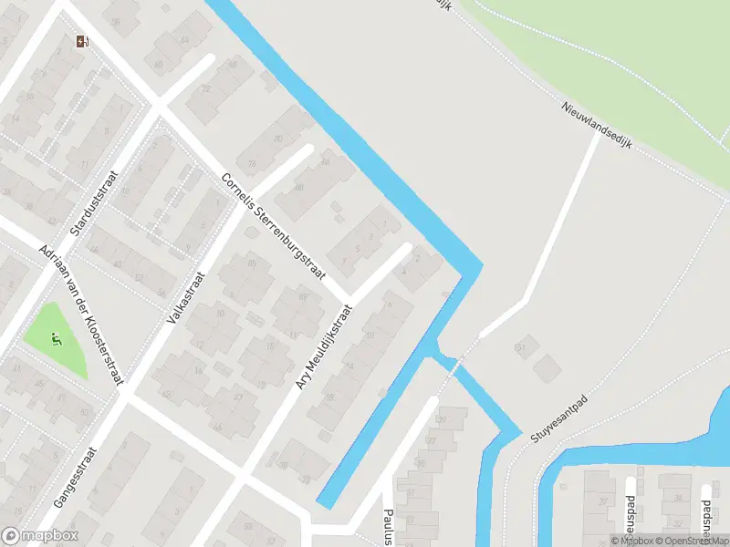 Brandweer met grote spoed naar de Ary Meuldijkstraat in Hoek van Holland vanwege gebouwbrand