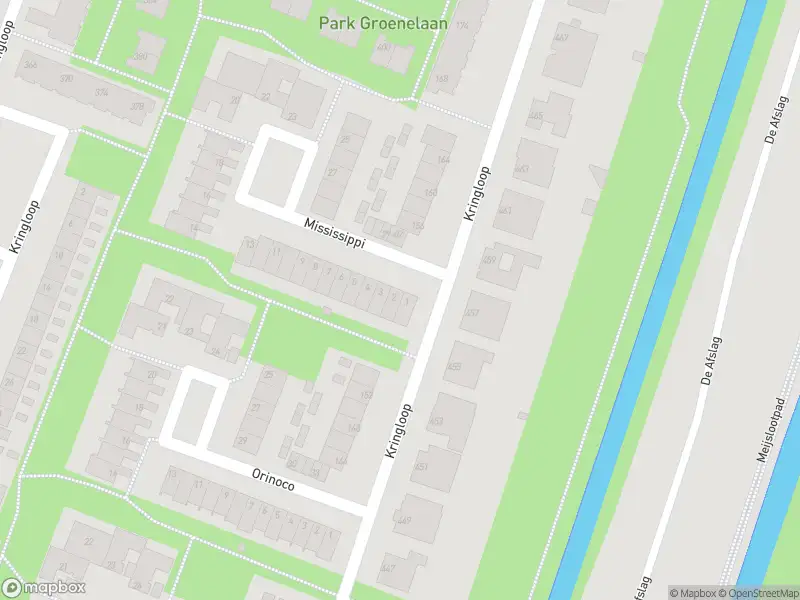 Overlastmelding Mississippi in Amstelveen