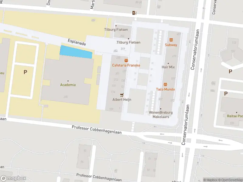 112 melding Overlastmelding Professor de Moorplein in Tilburg gesloten