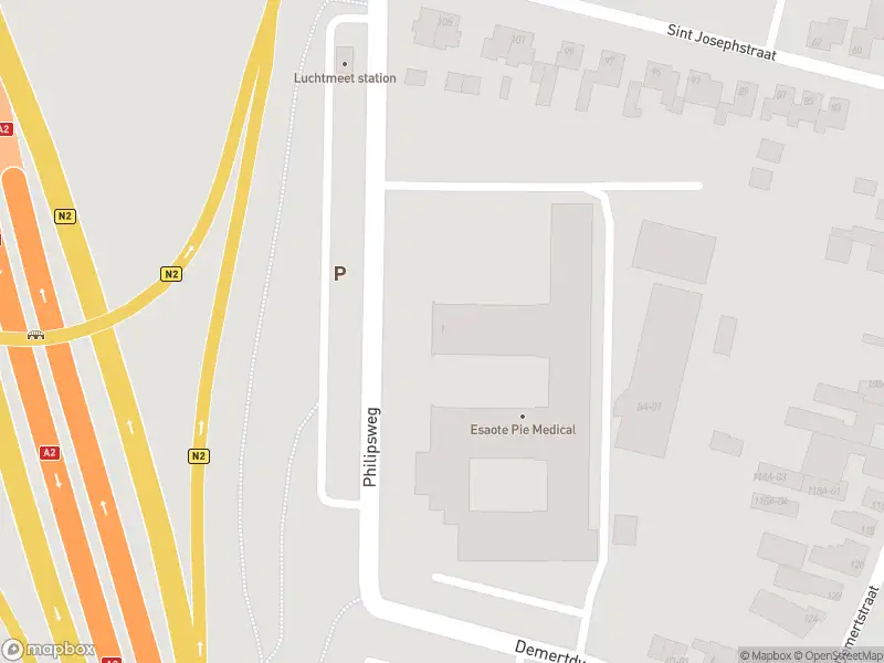 Brandweer met grote spoed naar de Philipsweg in Maastricht