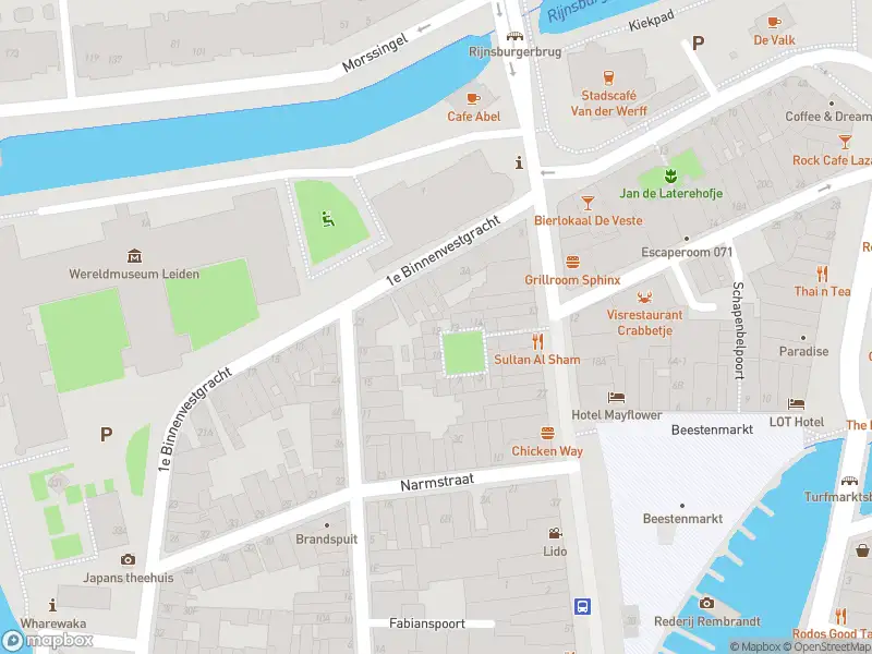 Ambulance met gepaste spoed naar de Steenstraat in Leiden