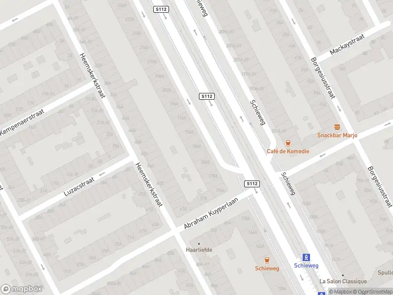 112 melding Ambulance met grote spoed naar de Schieweg in Rotterdam