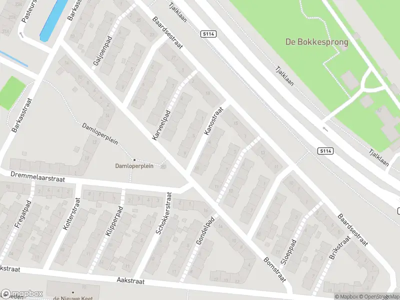 Politie naar de Baardsestraat in Rotterdam