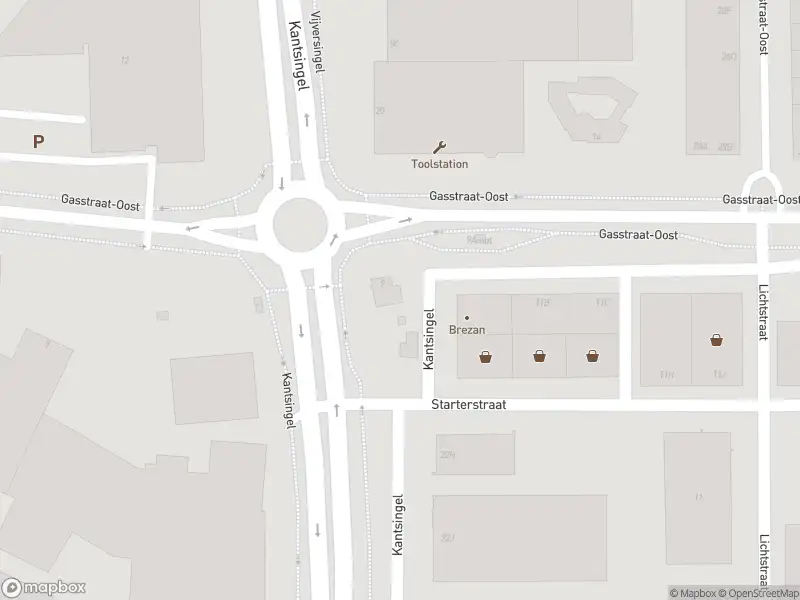 Politie naar de Gasstraat-Oost in Oss vanwege ongeval met letsel