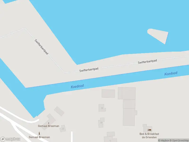 Brandweer met gepaste spoed naar de Koedood in Barendrecht vanwege een buitenbrand