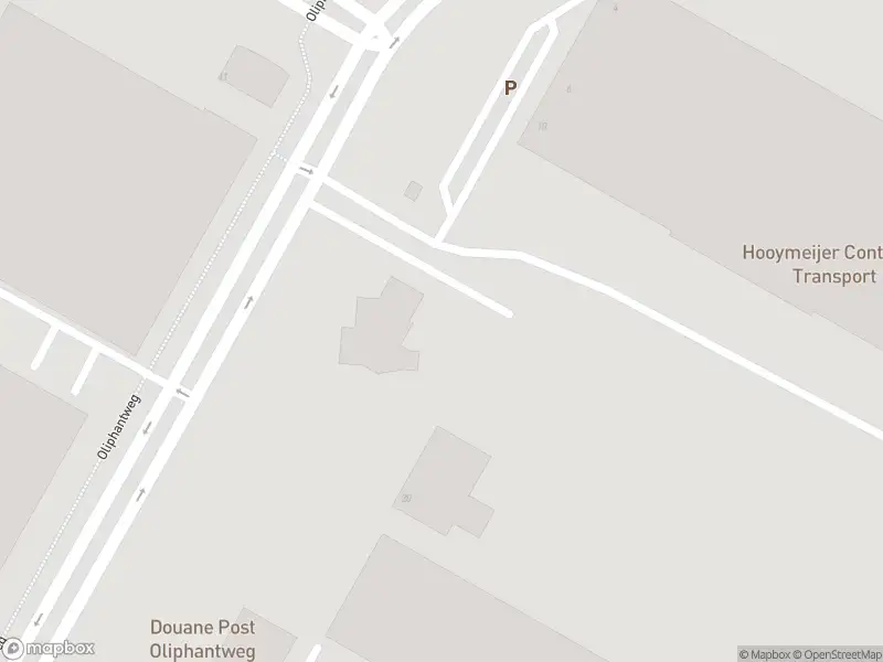 Politie naar de Oliphantweg in Botlek Rotterdam