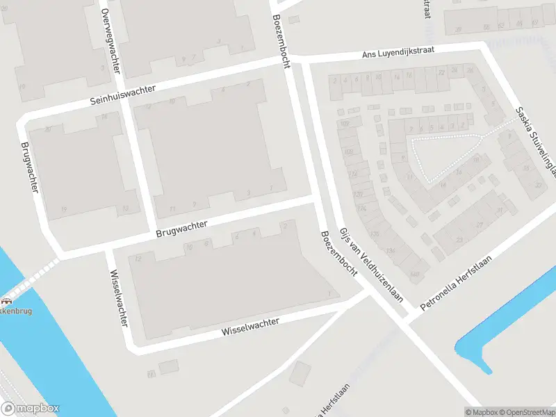 Brandweer met normale urgentie naar de Brugwachter in Rotterdam