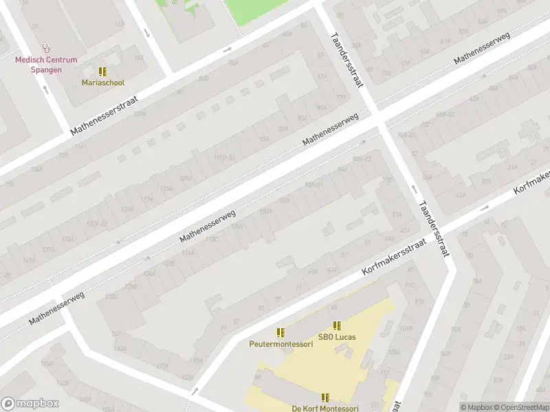 Ambulance met gepaste spoed naar de Mathenesserweg in Rotterdam