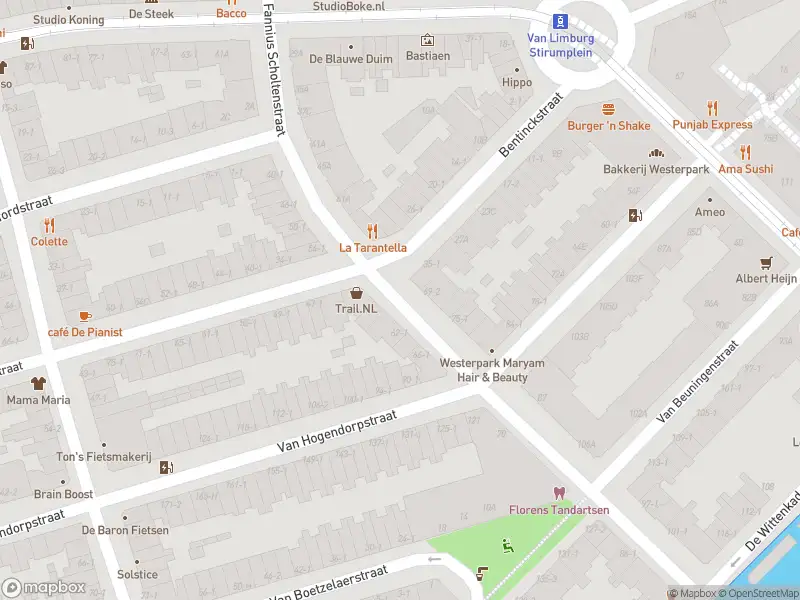Overlastmelding Bentinckstraat in 1051GK Amsterdam