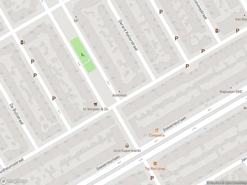 Brandweer met gepaste spoed naar de Jan van der Heijdenstraat in 's-Gravenhage vanwege afhijsen patient