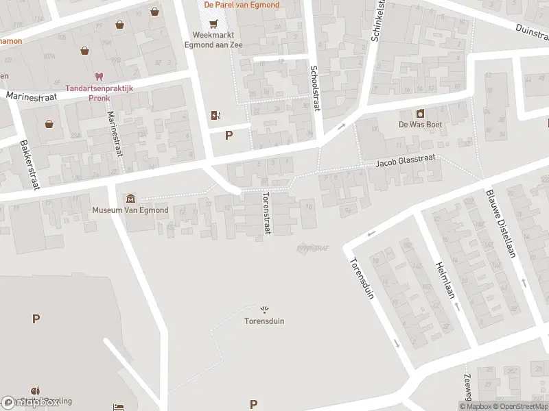 Overlastmelding Torenstraat in Egmond aan Zee