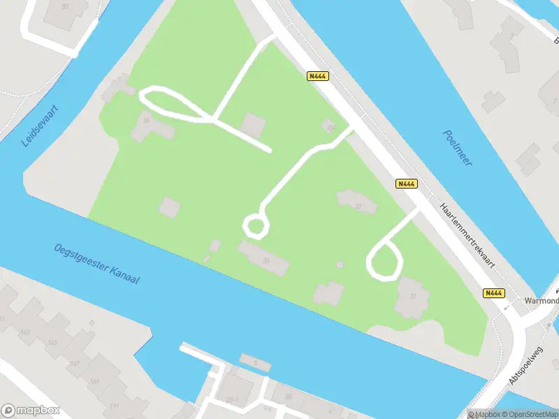 112 melding Overlastmelding Haarlemmertrekvaart in Oegstgeest gesloten