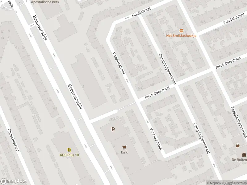 Overlastmelding Vossiusstraat in Dordrecht