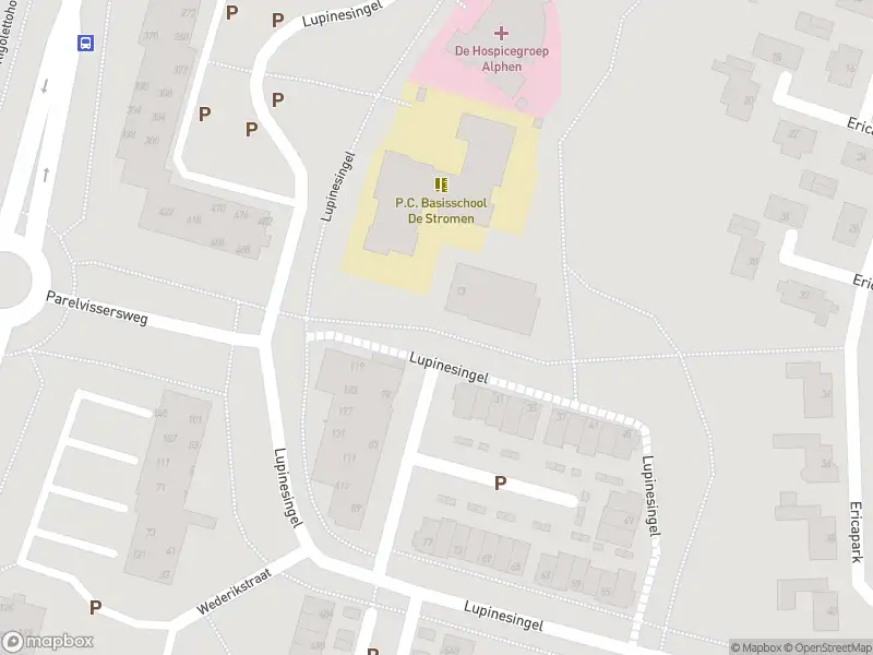 Brandweer met gepaste spoed naar de Lupinesingel in Alphen aan den Rijn