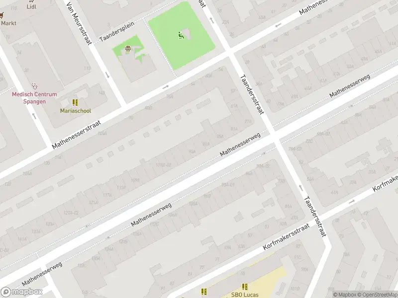 Ambulance naar de Mathenesserweg in Rotterdam