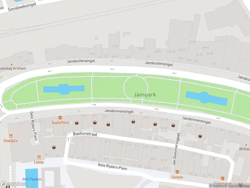 Overlastmelding Jansbuitensingel in Arnhem
