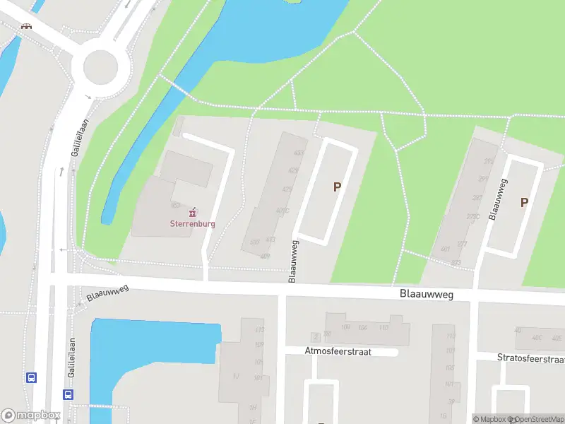Ambulance met grote spoed naar de Blaauwweg in Dordrecht