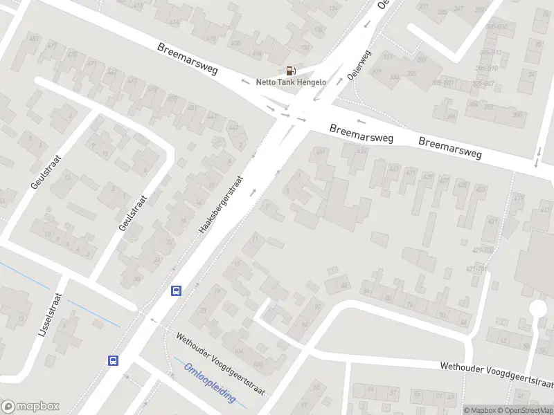 Politie naar de Haaksbergerstraat in Hengelo vanwege aanrijding met letsel