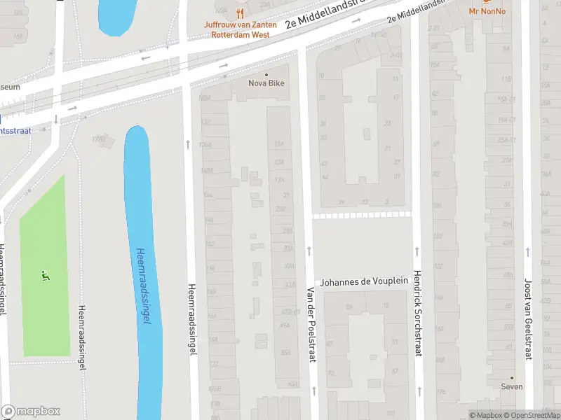 112 melding Ambulance met grote spoed naar de Van der Poelstraat in Rotterdam