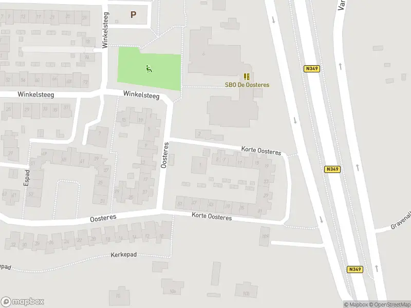 Brandweer met grote spoed naar de Korte Oosteres in Almelo vanwege gebouwbrand