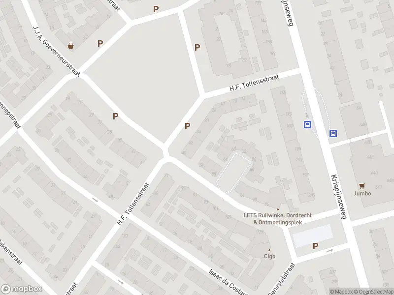 Overlastmelding H.F. Tollensstraat in Dordrecht