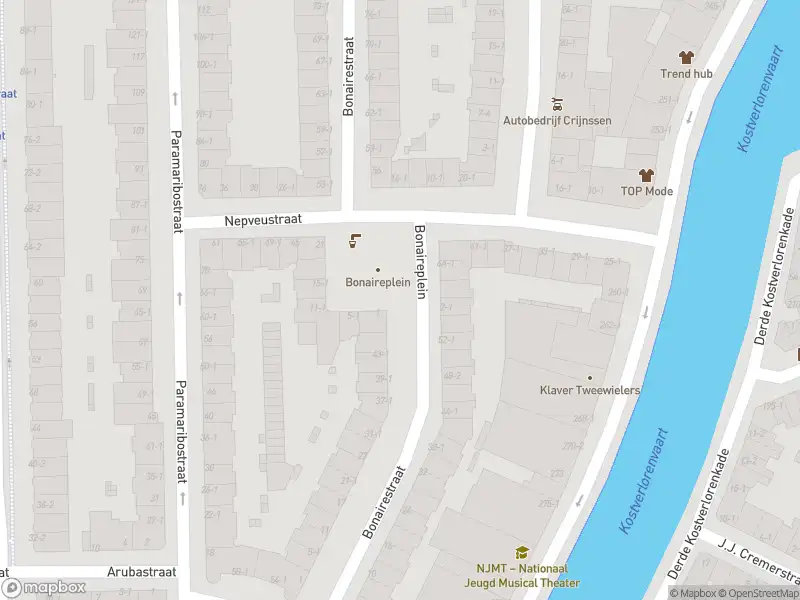 Ambulance met gepaste spoed naar de Paramaribostraat in Amsterdam