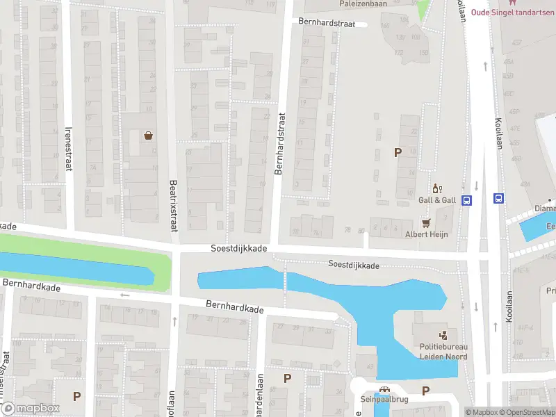 Ambulance met grote spoed naar de Bernhardstraat in Leiden