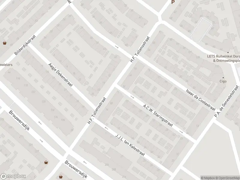 Ambulance met gepaste spoed naar de A.C.W. Staringstraat in Dordrecht