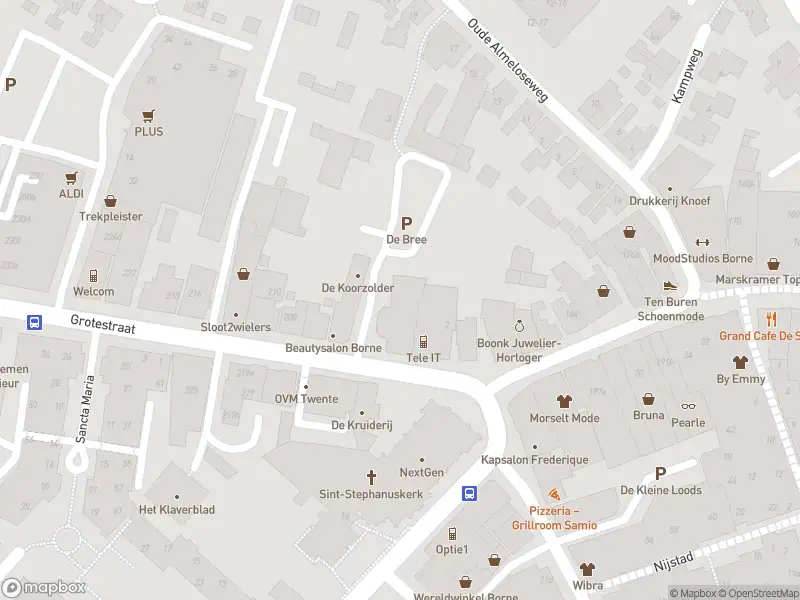 Brandweer met grote spoed naar de Esstraat in Borne vanwege gebouwbrand