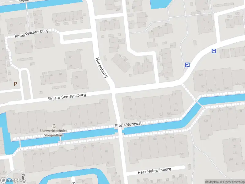 Brandweer met gepaste spoed naar de Elegastburg in Capelle aan den IJssel